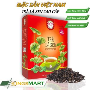 Trà Lá Sen Cao Cấp – Thương hiệu Ba Tre – Đặc sản Đồng Tháp – Hộp 60g