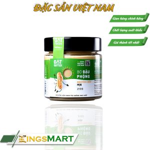 Bơ đậu phộng nguyên chất mịn - Thương hiệu ĐẠT FOODS - hũ 210g  - Đặc Sản Sài Gòn