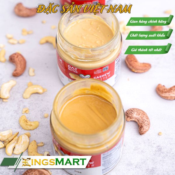 Bơ hạt điều nguyên chất hạt - Thương hiệu ĐẠT FOODS - hũ 570g  - Đặc Sản Sài Gòn - Ảnh 3