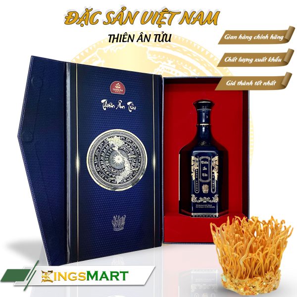 Thiên Ân Tửu Bình Gốm Bát Tràng 750ml - Thương hiệu THIÊN ÂN - Đặc Sản Tiền Giang