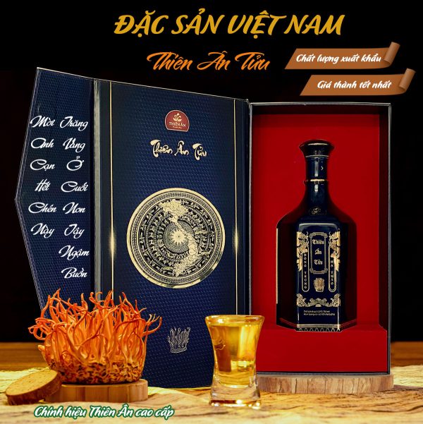 Thiên Ân Tửu Bình Gốm Bát Tràng 750ml - Thương hiệu THIÊN ÂN - Đặc Sản Tiền Giang - Ảnh 3