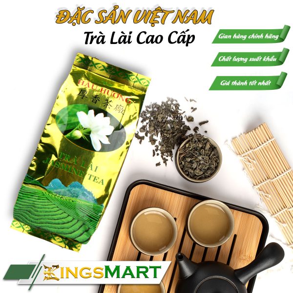 Trà lài cao cấp – Thương hiệu Hậu Hương – 60G/Gói - Ảnh 2