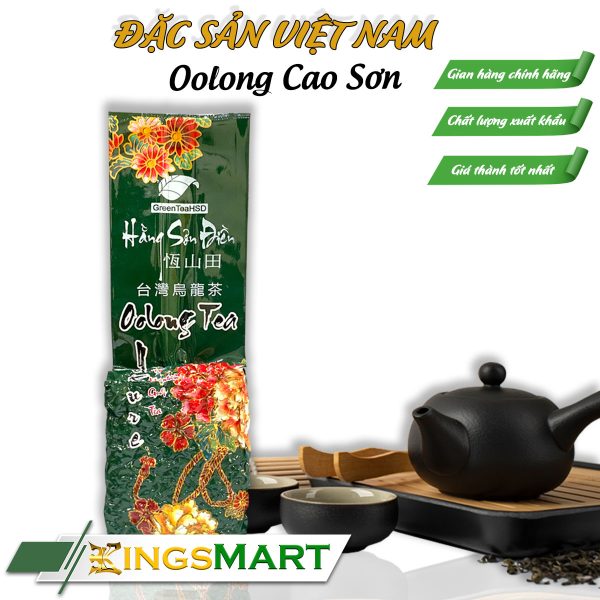 Trà Oolong CAO SƠN cao cấp – Thương hiệu Hằng Sơn Điền – Túi 250g