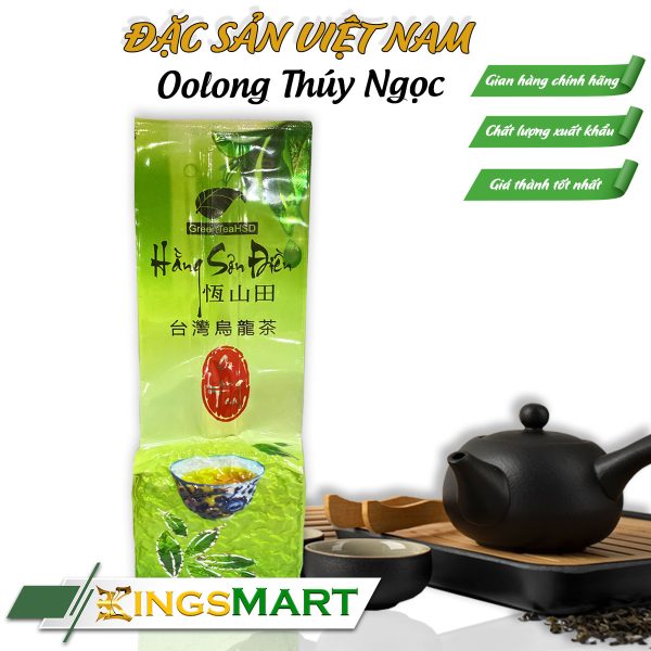 Trà Oolong THÚY NGỌC cao cấp - Thương hiệu Hằng Sơn Điền - Đặc sản Sa Pa - Túi 250g