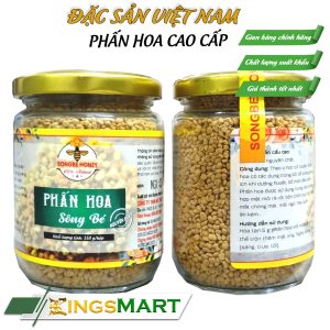 Phấn hoa nguyên chất - Thương hiệu SÔNG BÉ - Đặc sản Bình Phước - Hũ 150g - Kingsmart