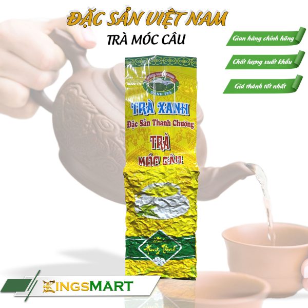 Trà Móc Câu - Thương Hiệu PHÚC HƯNG THỊNH - Đặc Sản Đảo Chè Thanh Chương - Túi 100g