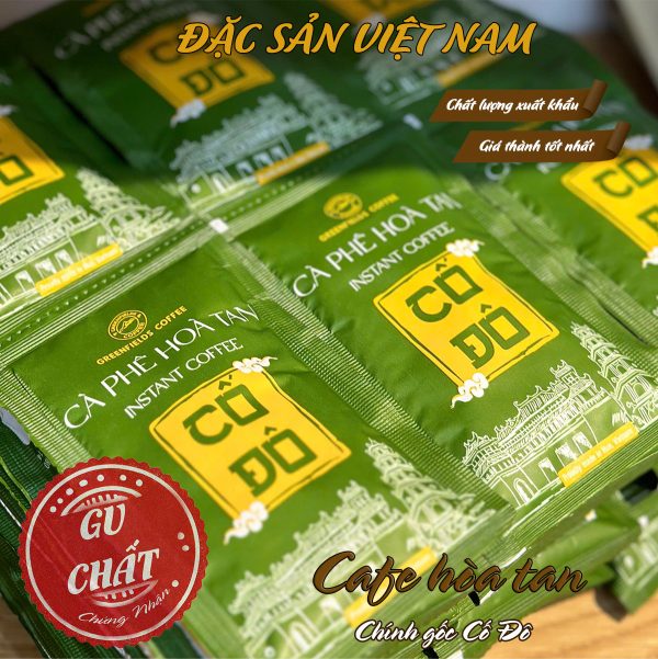 Cà phê sữa hòa tan 3in1 - Thương hiệu CỐ ĐÔ - Dây 10 gói - Kingsmart - Ảnh 2