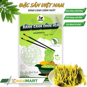 Bánh canh gạo vị rau chùm ngây - Thương hiệu VIDATA - Đặc sản Tây Sơn Bình Định - Hộp 200g - Kingsmart