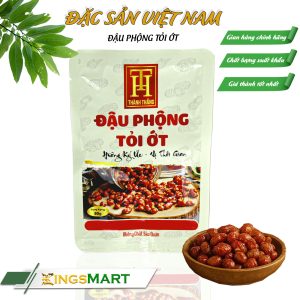 Đậu phộng rang tỏi ớt - Thương hiệu THÀNH THẮNG - Túi 50g - Kingsmart