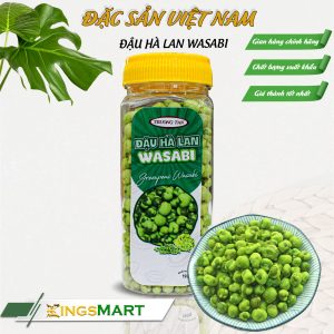 Đậu Hà Lan wasabi - Thương hiệu TRƯỜNG TÂN - Hũ 190g - Kingsmart