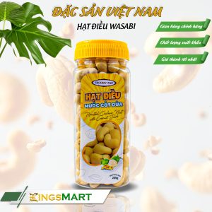 Hạt điều nước cốt dừa - Thương hiệu TRƯỜNG TÂN - Hũ 285g - Kingsmart